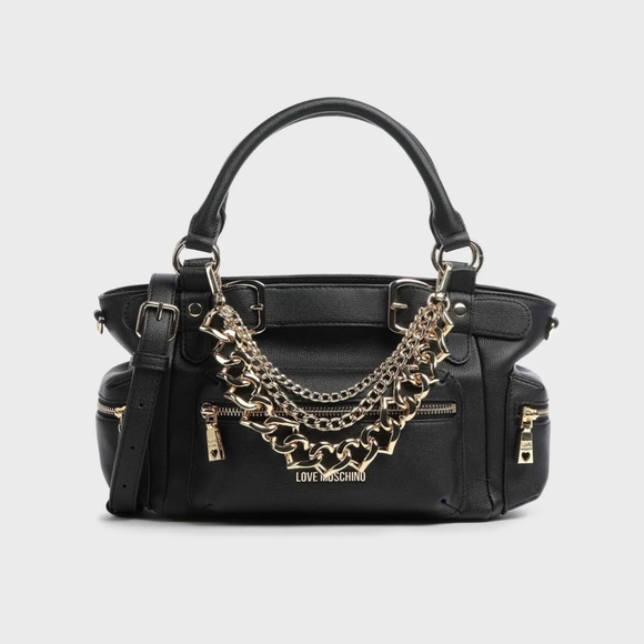Love Moschino bag with chain